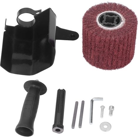 Burnishing Polishing Machine Kit Angle Grinder Attachment for Wood Metal Grinding M10