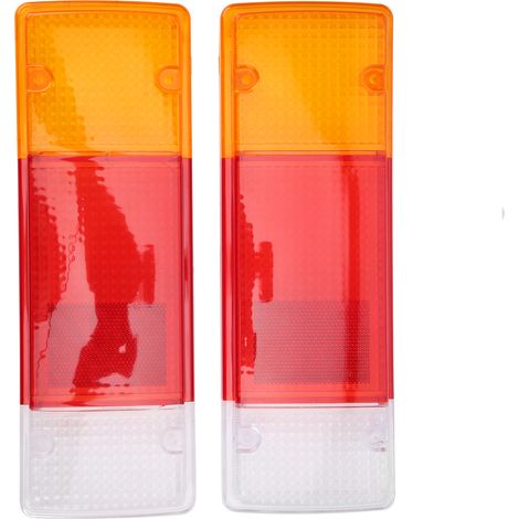 Coppia di coperture per fanali posteriori in ABS per Toyota Hilux (02/2005-2011) e Land Cruiser 70/75/78/79 (1/5)