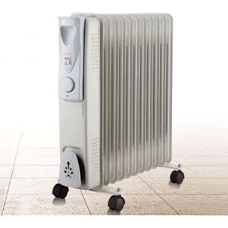Radiatore ad olio Staylux 11 Elementi potenza 2500W cod: R198-11 (1/4)