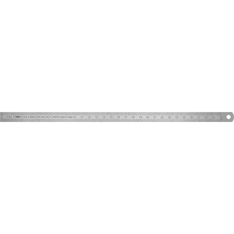 Vogel Germany Stahlmaßstab Typ A Messbereich 300 mm Querschnitt 13 mm x 0,5 mm