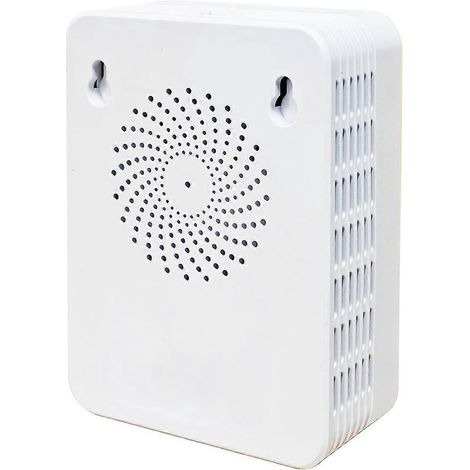 10-in-1-Luftqualitätsmonitor: PM2,5, PM10, CO, CO2, TVOC, HCHO, AQI, Temperatur, Luftfeuchtigkeit und Kurvenanzeige.
