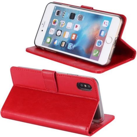 Housse Flip - Cuir PU + TPU - Pour OPPO Reno 5A - 6,5 Pouces - Étui Portefeuille avec Fermeture Magnétique - 1 Pièce (1/4)