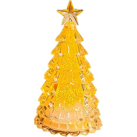 Veilleuse Sapin De Noël Mini Alimenté Par Piles (1/5)