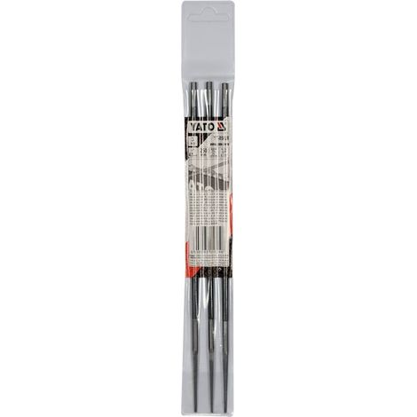 Accesorio para sierra motorizada, marca Yato, modelo YT-85026, mejora precisión en cortes, dimensiones 76,2 mm x 8 mm (3/8"), paquete de 3 piezas, construcción robusta y fácil instalación. (1/2)