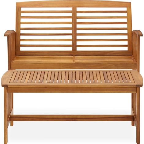 Maison Exclusive - 2-tlg. Garten-Lounge-Set Massivholz Akazie (1/5)