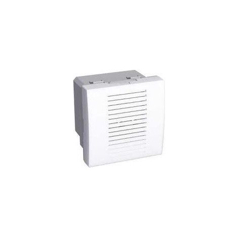 Ronfleur 70db tension 24V CC / 8V AC / 230V CA blanc format 45mm Altira SCHNEIDER ALB45512