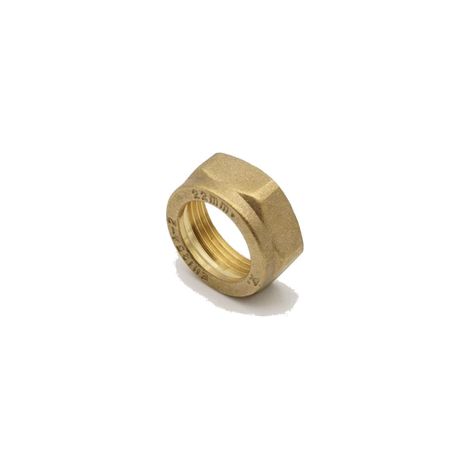 PrimaPlus 22mm Compression Nut Pack of 10 - Premium Brass Fittings