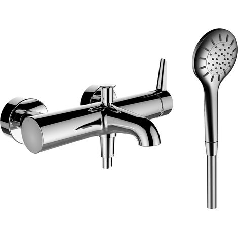 LAUFEN PURE Mitigeur de bain, apparent, 2 consommateurs, avec (1/3)