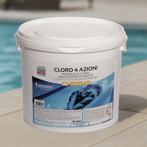 Cloro multifunzione San Marco in pastiglie 5 Kg (1/3)