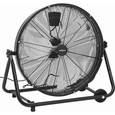 vidaXL Ventilador de tambor industrial negro 60 cm 172,5 W (1/5)