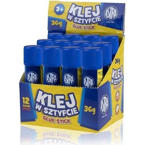 Klebestift 36 g (12 Stück) Astra