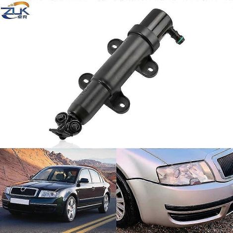 Frontstoßstangen-Scheinwerferwaschdüse für Skoda Superb 2001-2013 Scheinwerferreinigungs-Wassersprühstrahl 3U0955979 Links Rechts-- (1/5)