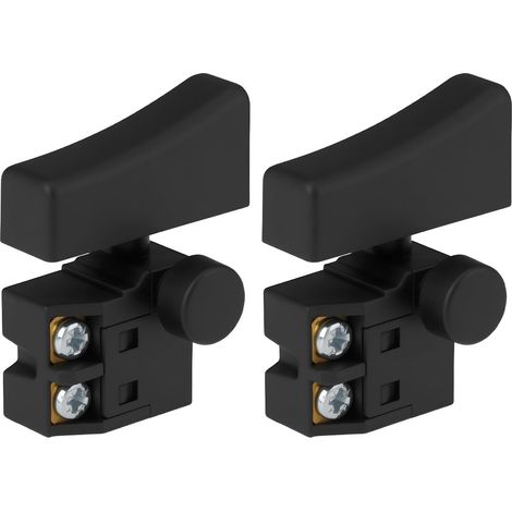 2 Pièces Interrupteur de Scie électrique AC250V 6A Interrupteur de Commande de Puissance de Déclenchement pour Perceuse à Main Scie électrique (1/5)