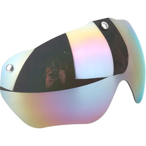 Magnetische Fahrradbrille mit Sonnenblende für Fahrradhelme – abnehmbare, winddichte Sportbrille (1/4)