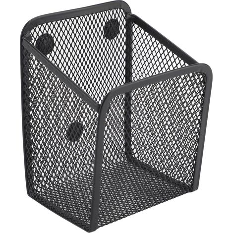 Magnetischer Stifthalter für Kühlschrank, Whiteboard, Spind, trocken abwischbare Tafel, Schreibtisch, Netz-Stifte- und Marker-Organizer, 1 Stück (1/5)