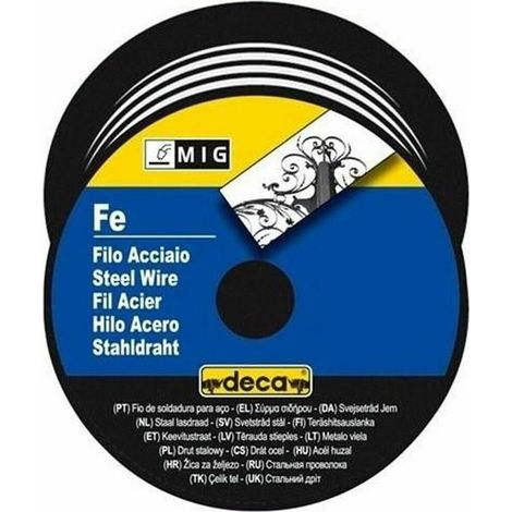 Saldatura del filo d'acciaio Deca 0,6 mm
