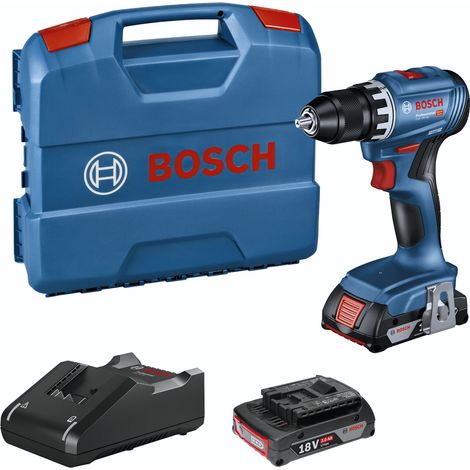 Bosch Akku-Bohrschrauber GSR 18V-45 2x 2,0 Ah Akku + Ladegerät in L-Case Pick&Click - 06019K3205 (1/5)