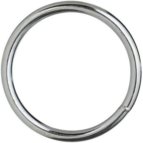Anello zincato 3,4x25 mm. (Borsa da 500 unità.)