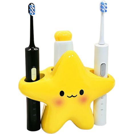 Porte-brosses à dents - format étoile 17 x 14 cm 14 cm pour une organisation optimale de la cuisine (1/5)