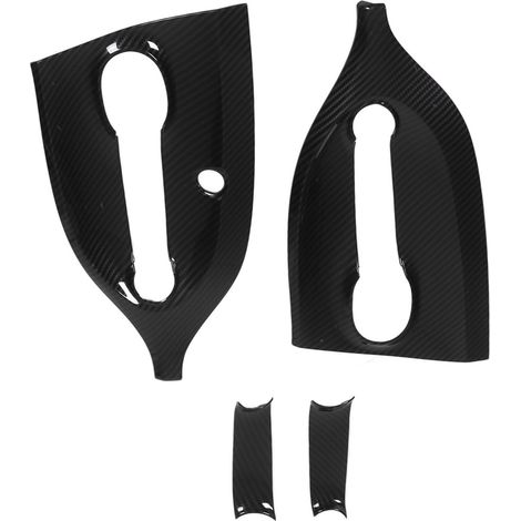 Kit de cache-poignée de porte extérieure couleur fibre de carbone pour Smart Fortwo C453 A453 2016-2021 (1/5)
