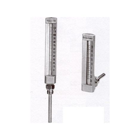 Thermomètre industriel de 0 degré C à 120 degré C Equerre (1/5)