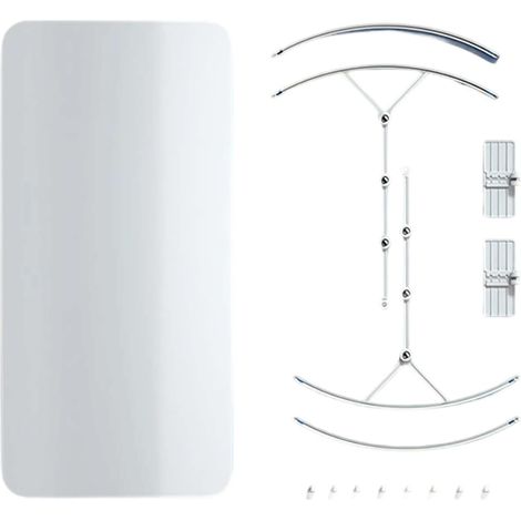 Housse de ventilation respectueuse de l'environnement - Réglable - Gestion de la direction du vent - Facile à utiliser - Convient à la plupart des fenêtres - Pare-vent (1/5)