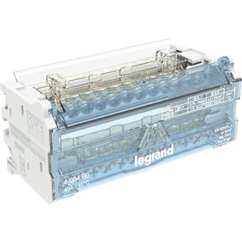 LEGRAND 400400  Repartidor modular barras escalonadas 2P 40A 12 salidas 6 módulos