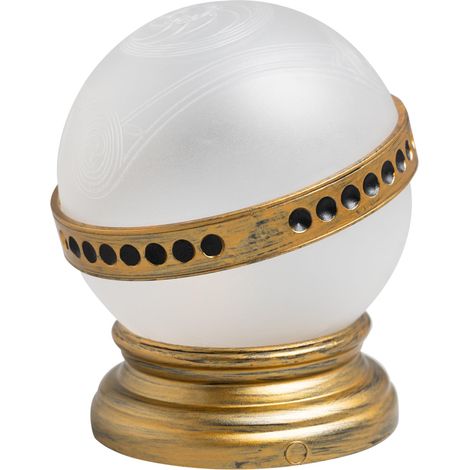Grupo Erik LAMP009 Lampada Decorativa Ispirata alla Ricordella di Harry Potter Alimentazione USB-C o Batterie AAA Modalita' Luce Bianca e Rossa con Dimmer Touch colore Blu-Bianco (1/5)