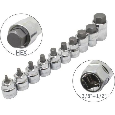 Llaves y dados asta low profile sockets perfil bajo metal (1/3)
