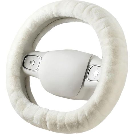 Housse De Volant pour Femmes Antidérapant Et Chaud,Housse De Protection pour Volant De Voiture,pour Camion, Automobile, Berline, Remorque Et Camping-Car (1/5)