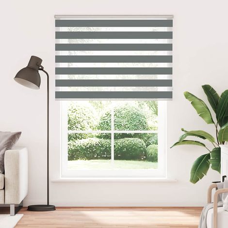 Maison Exclusive - Tenda a Rullo Zebra Larghezza Tessuto 160,9 cm Poliestere