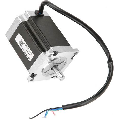 CNC-Schrittmotor NEMA23, 2-phasig, 57CM23, 5 A, 2,1 Nm, 8 mm Wellendurchmesser, 76 mm Länge (1/5)