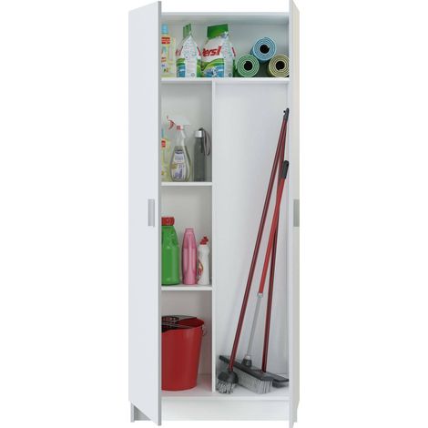 Armadio Multiuso 2 Ante - Bianco 37x180h cm (1/5)