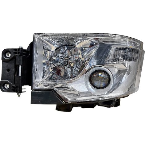 PROIETTORE SINISTRO MANUALE/ELETTRICO ALOGENO 24 V CON PORTALAMPADA - SENZA LAMPADINA (H7 - H1 - PY21W - W5W) CONNETTORE RETTANGOLARE POSTERIORE CENTRALE 6 PIN - SENZA MOTORINO - RENAULT - Serie T - 7
