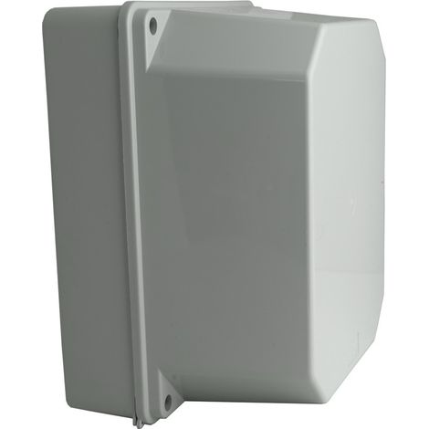 Contenitore grigio IP66, dimensioni 243x190x155, scatola di installazione ermetica vuota (1/5)