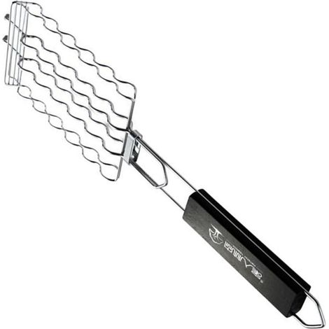 aus Edelstahl mit Holzgriff Hitzebeständig and