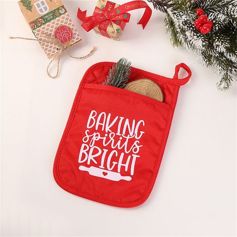 Gants De Cuisson Isolés - Sets De Sous-Plats Isolés - Kit De Boulangerie Portable - Pour Four Et Grillades - 1 Ensemble (1/3)