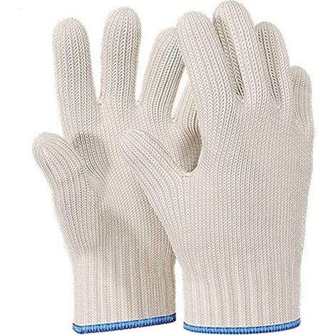 Gants de cuisine résistants à la chaleur pour une utilisation en intérieur et en extérieur Gants de protection contre la chaleur pour la cuisine, la pâtisserie, la manipulation de casserole, le grill (1/5)