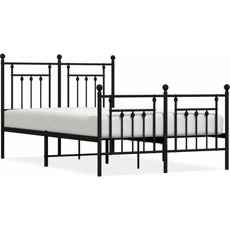 Maison Exclusive - Estructura cama sin colchón con estribo metal (1/5)