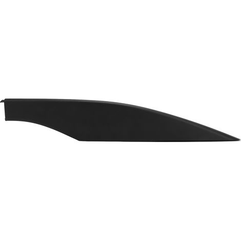 Couvercle d'extrémité de galerie de toit, garniture de capuchon de coque de Rail de chargement noir résistant à l'usure pour GX470 2003 à 2009 avant gauche: 63492-60040 (1/5)