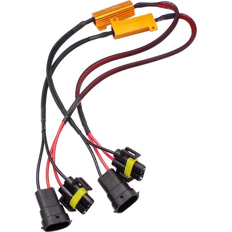 9006 H11 Lastwiderstand Fehlerfreier Scheinwerfer Canbus Decoder Anti-Flicker (H11 Lastwiderstand) (1/5)