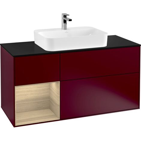 Villeroy & Boch G412PCHB Armoire sous lavabo Finion G41 (1/2)