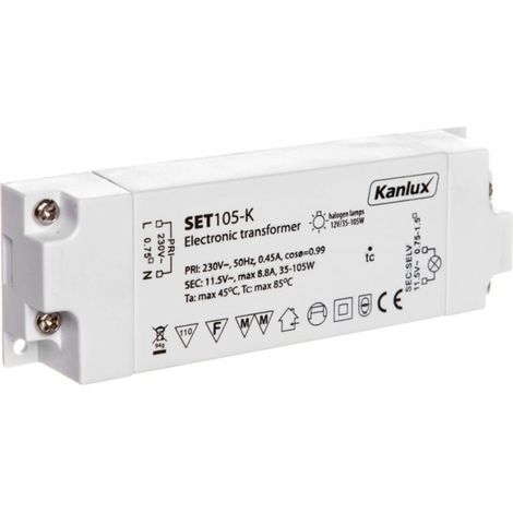 Elektronischer Transformator für 105-W-Halogenlampen