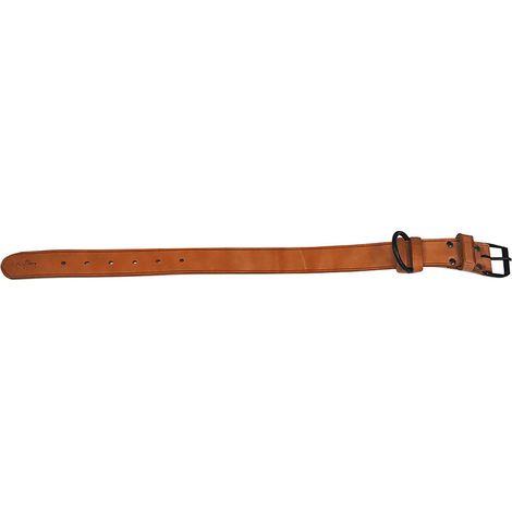 Collar de cuero liso 14 - 3,3x60 cm
