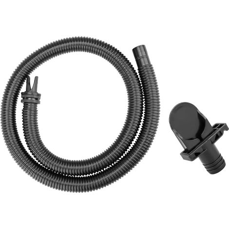 Kit Adaptateur Tuyau Gonflage - 2 Pièces - Plastique PP Robuste - Système Anti-Fuites Twist-Lock - Pour Couvercle Spa Intex PureSpa - Compatible Modèles 28403E 28405E