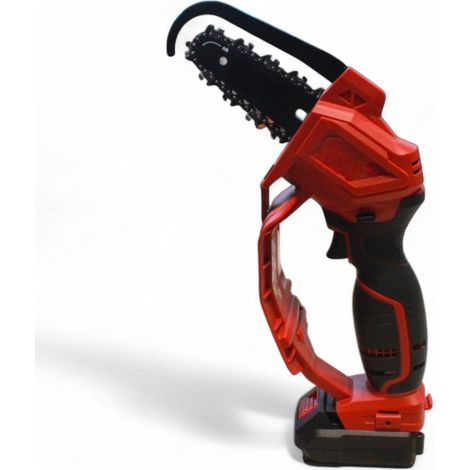 Elettrosega a batteria 18v per potatura con barra da 15 cm catena regolabile include batteria e caricabatteria litio (1/5)