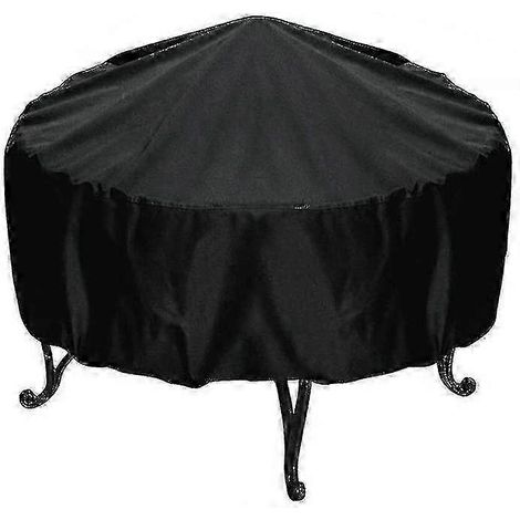 Housse pour barbecue, housse ronde imperméable et résistante pour barbecue à bouilloire, housse ronde pour barbecue d'extérieur (1/3)