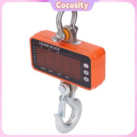 Balance suspendue - COCOSITY - Modèle non spécifié - Télécommande sans fil - Affichage LED 5 chiffres - Manille renforcée (1/5)