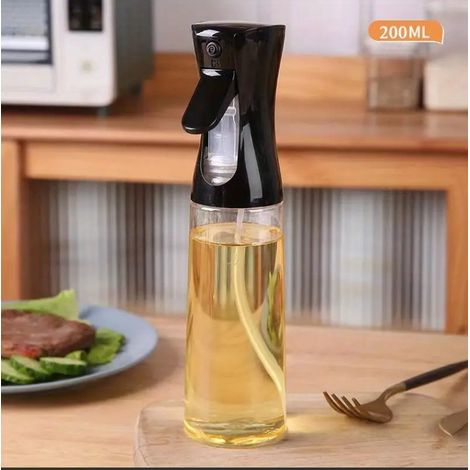 Vaporisateur d'huile d'olive - 200 ml - Spray de cuisson - Spray d'huile - Accessoires barbecue - Bouteille d'huile - Spray de cuisine - Spray de cuisson (1/5)