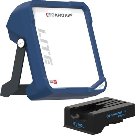 SCANGRIP Akku LED Baustrahler Arbeitsleuchte Lampe VEGA LITE für Festool 18V (1/4)